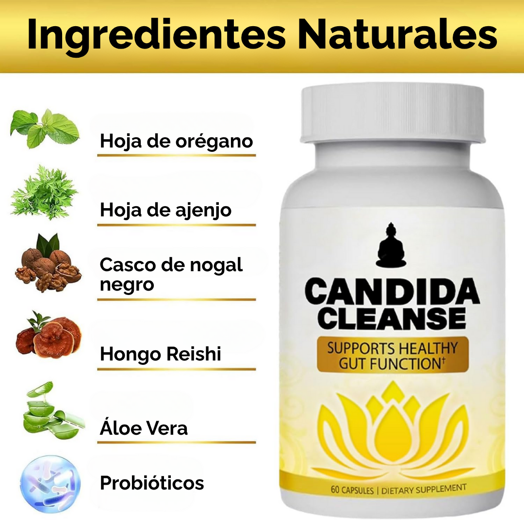 Candida Cleanse – Apoyo Digestivo y Equilibrio Intestinal Natural