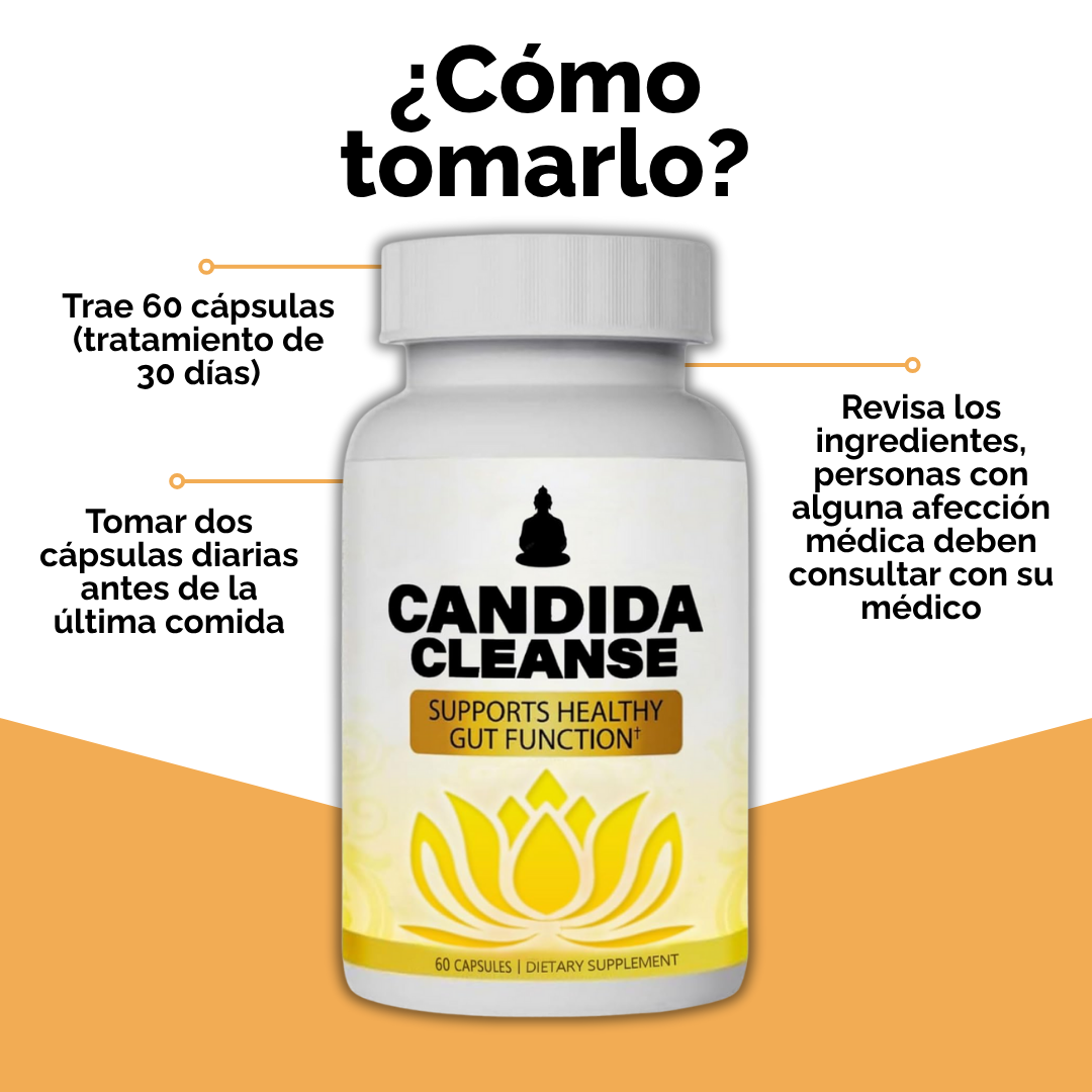 Candida Cleanse – Apoyo Digestivo y Equilibrio Intestinal Natural