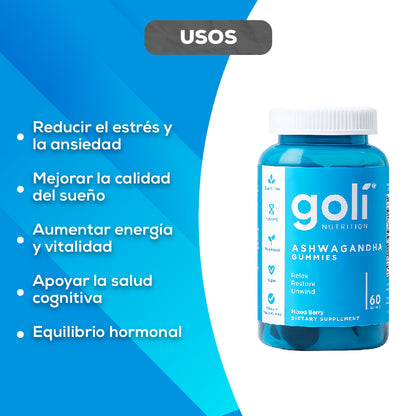 GOMAS GOLI NUTRITION CON ASHWAGANDHA