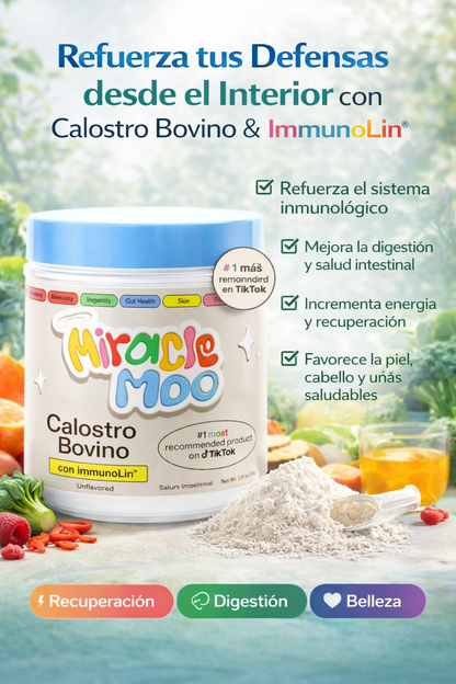 Miracle Moo – Calostro Bovino con ImmunoLin